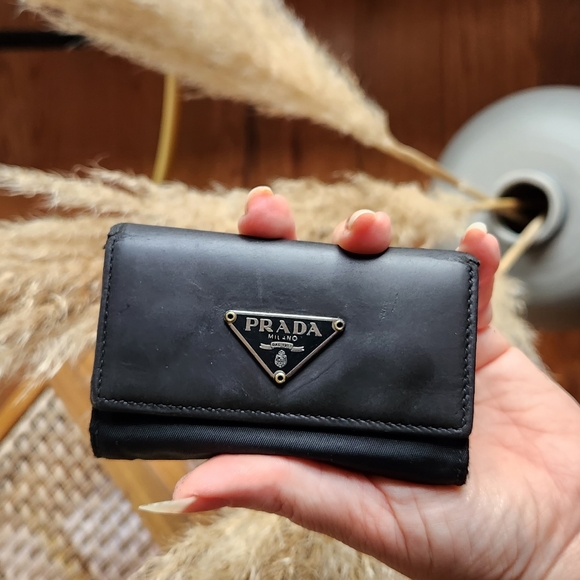 Prada Handbags - VINTAGE:Prada key holder/pouch